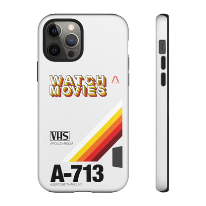 Watch Movies Retro Phone Case by Watch With Apollo, retro movie iPhone case, view 13