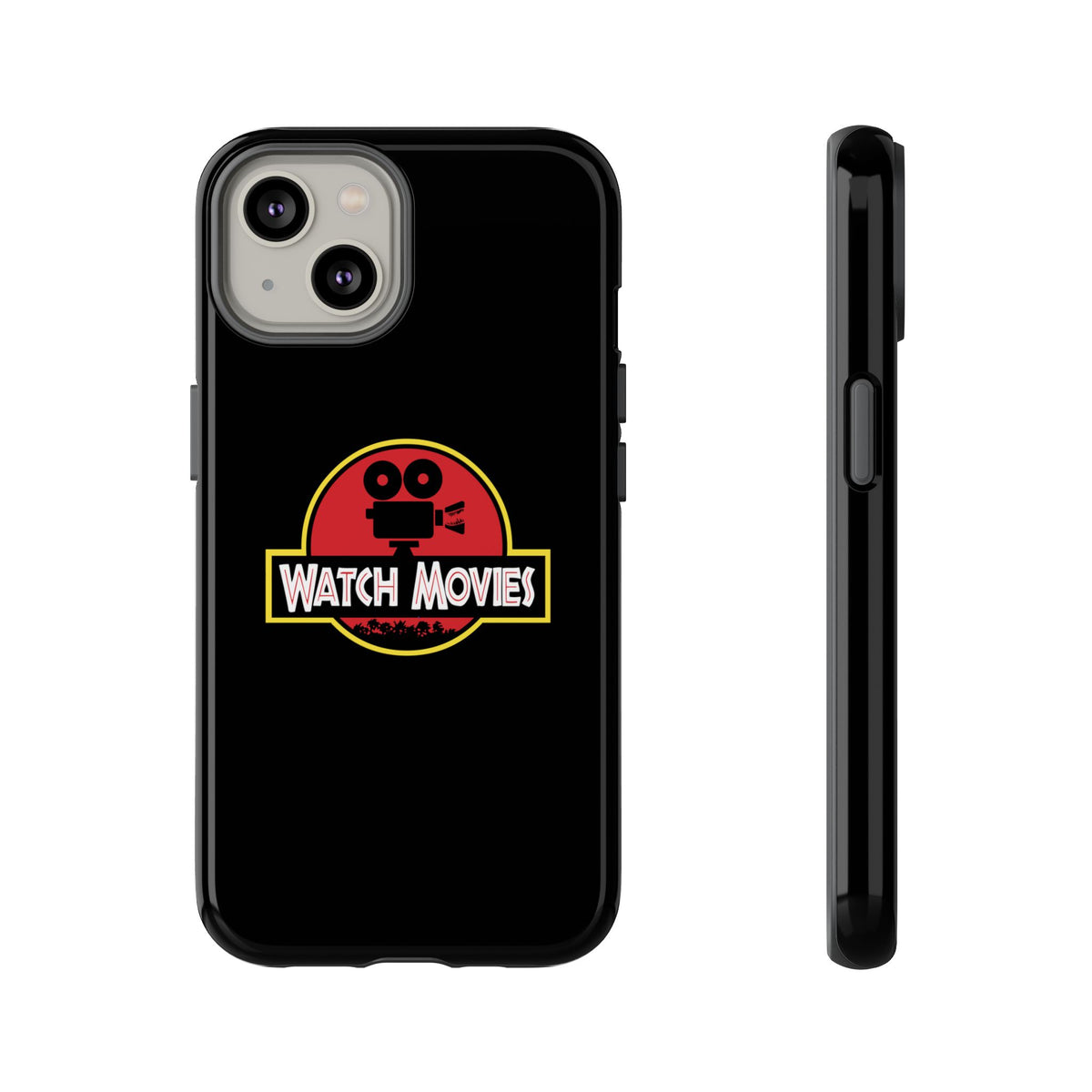Find A Way To Watch Movies Phone Case by Watch With Apollo, dinosaur movie parody iPhone case, view 27