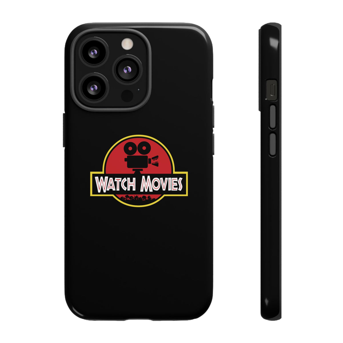 Find A Way To Watch Movies Phone Case by Watch With Apollo, dinosaur movie parody iPhone case, view 26