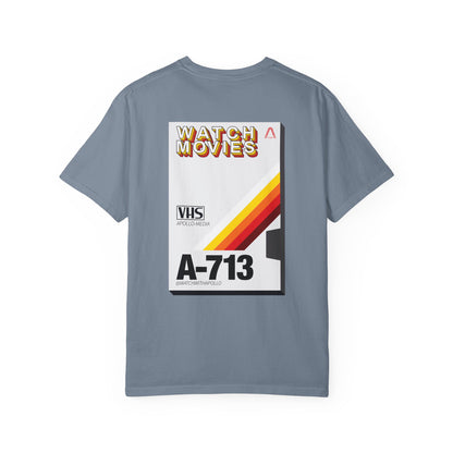 Watch Movies Retro Tee by Watch With Apollo, retro movie lover t-shirt, view 42