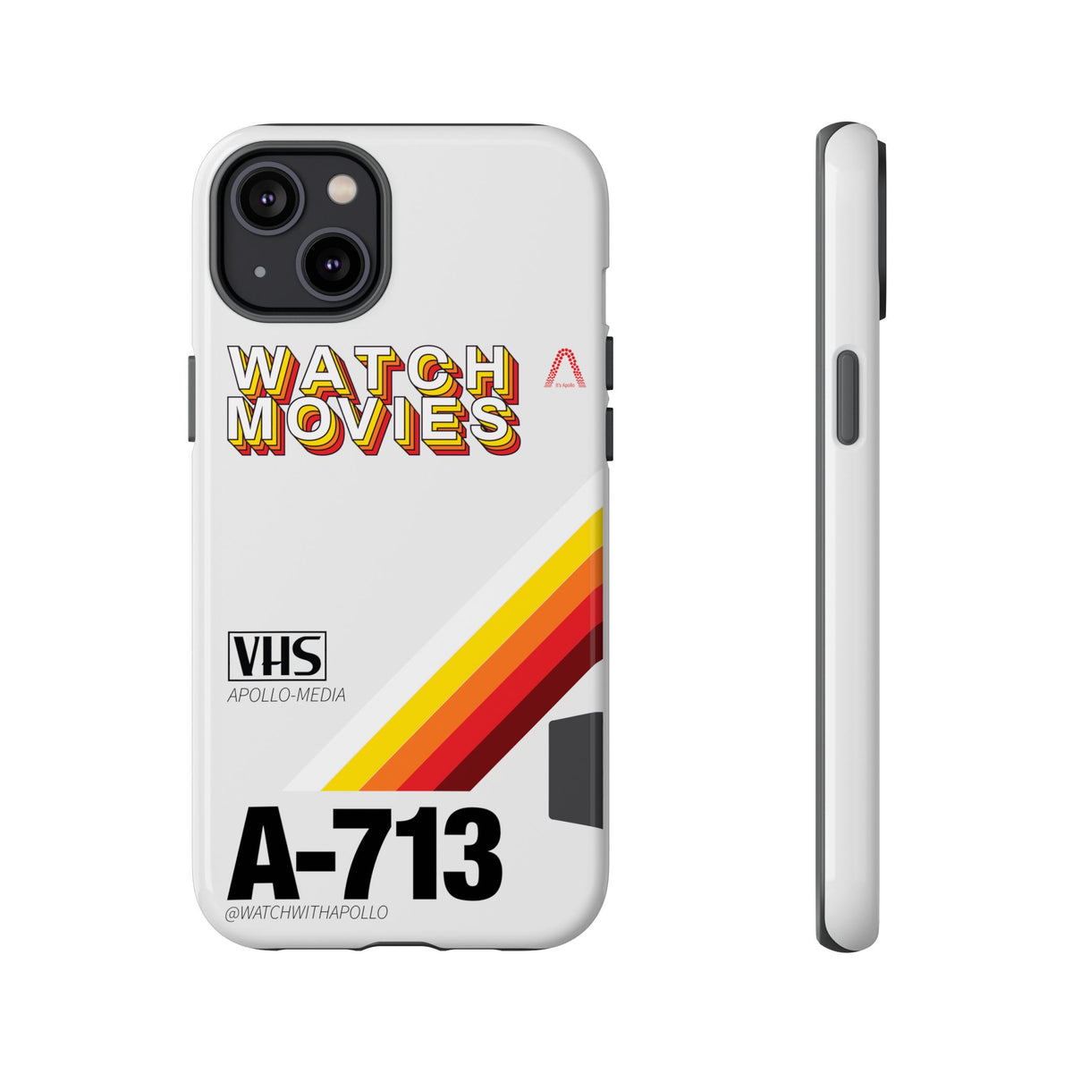 Watch Movies Retro Phone Case by Watch With Apollo, retro movie iPhone case, view 10
