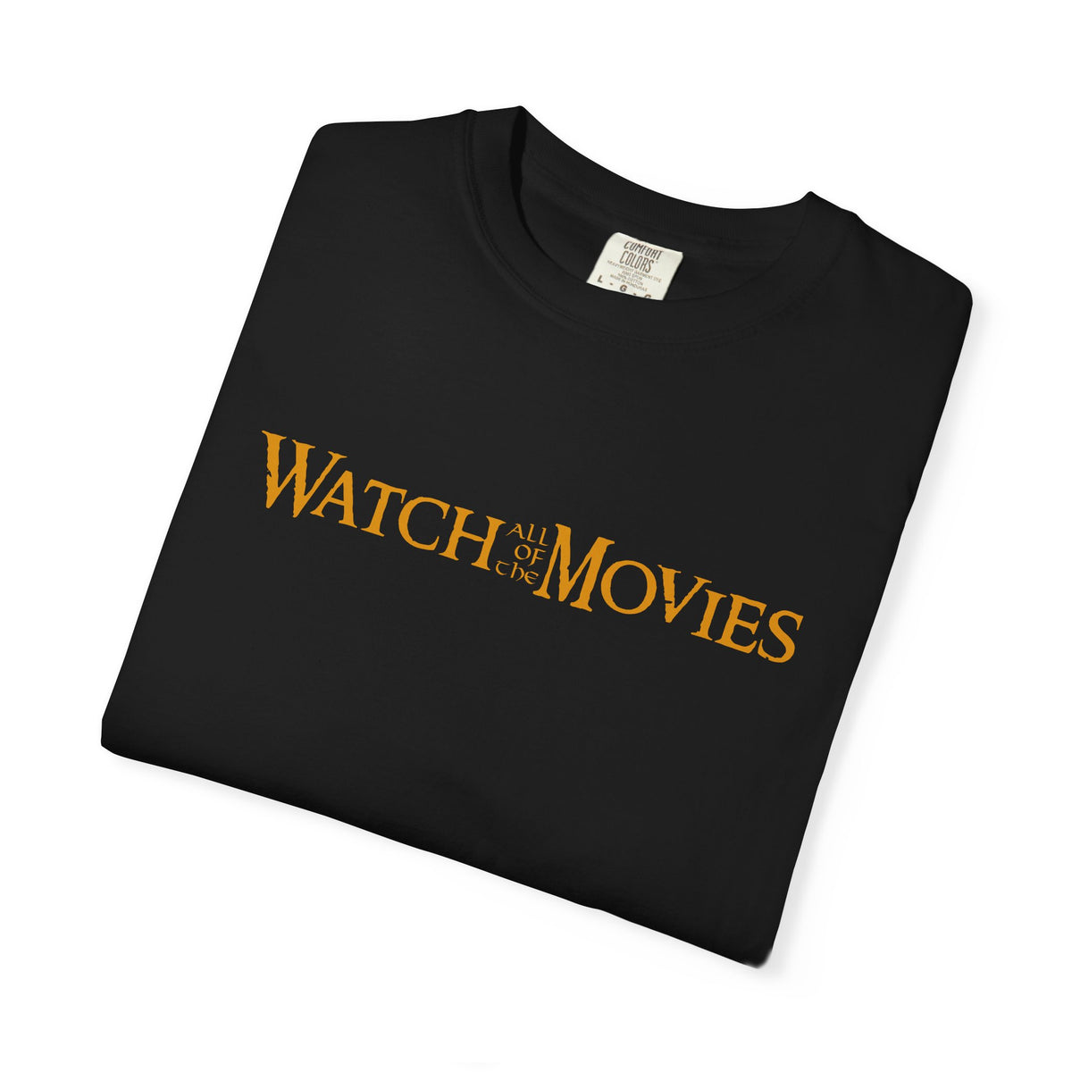Watch Movies Middle Earth Tee by Watch With Apollo, Comfort Colors garment-dyed movie T-shirt, view 6