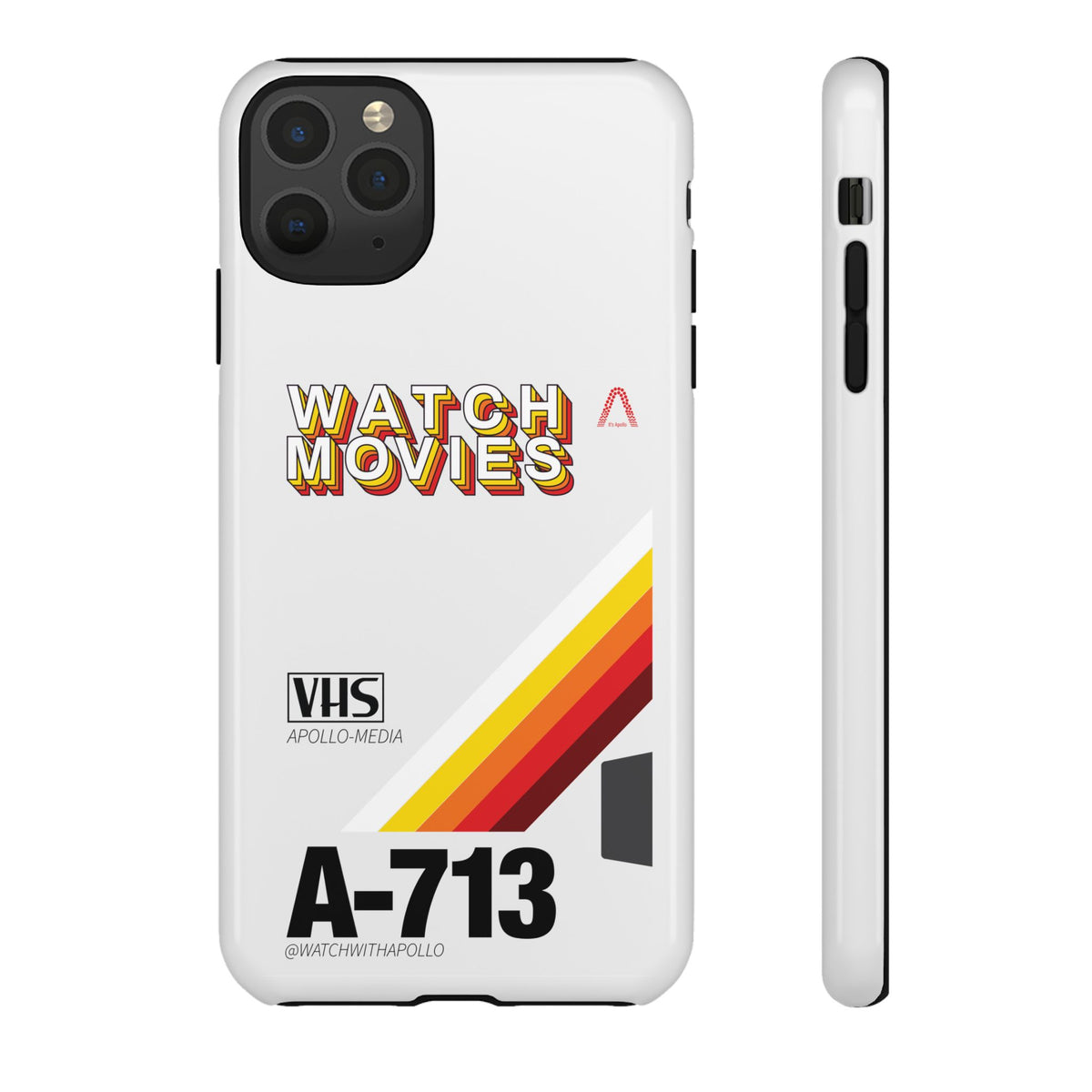 Watch Movies Retro Phone Case by Watch With Apollo, retro movie iPhone case, view 22