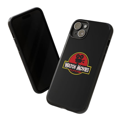 Find A Way To Watch Movies Phone Case by Watch With Apollo, dinosaur movie parody iPhone case, view 39