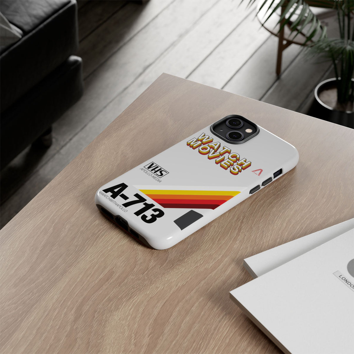 Watch Movies Retro Phone Case by Watch With Apollo, retro movie iPhone case, view 43