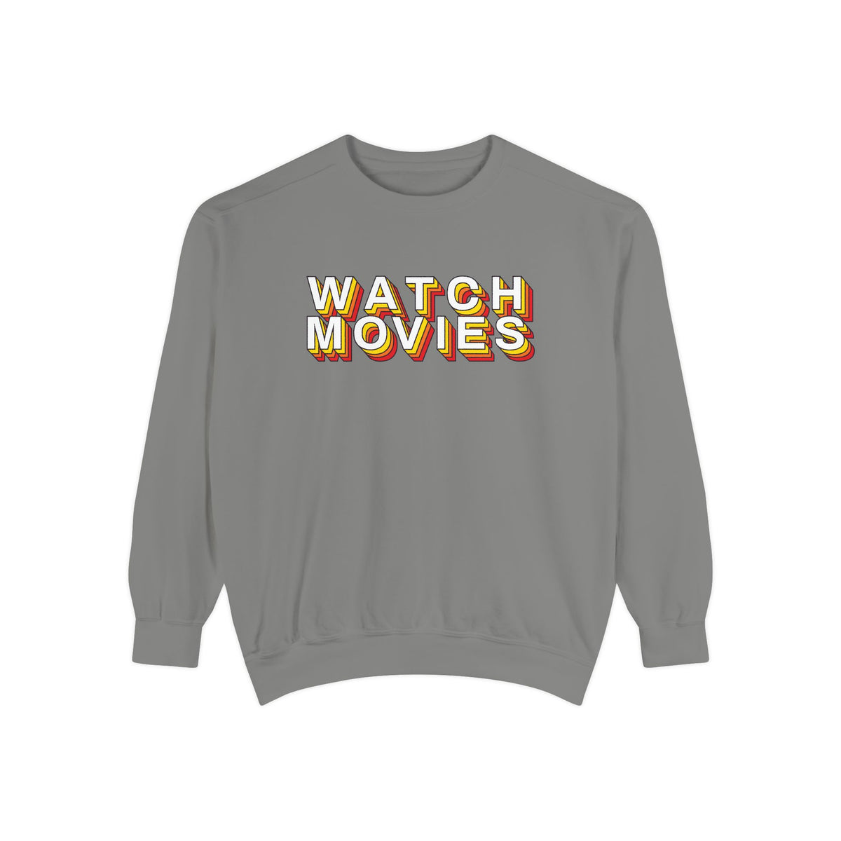 Watch Movies Retro Sweatshirt by Watch With Apollo, retro movie crewneck, view 9
