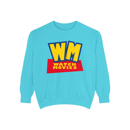 Watch Movies Toy Box Sweatshirt by Watch With Apollo, animated movie parody sweatshirt, view 5