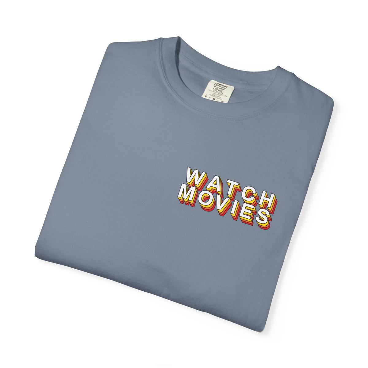 Watch Movies Retro Tee by Watch With Apollo, retro movie lover t-shirt, view 43