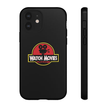 Find A Way To Watch Movies Phone Case by Watch With Apollo, dinosaur movie parody iPhone case, view 21