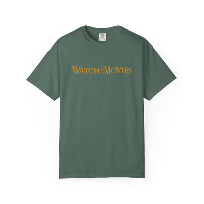 Watch Movies Middle Earth Tee by Watch With Apollo, Comfort Colors garment-dyed movie T-shirt, view 3
