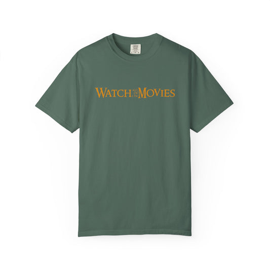 Watch Movies Fellowship Tee by Watch With Apollo, epic fantasy movie parody T-shirt, view 3