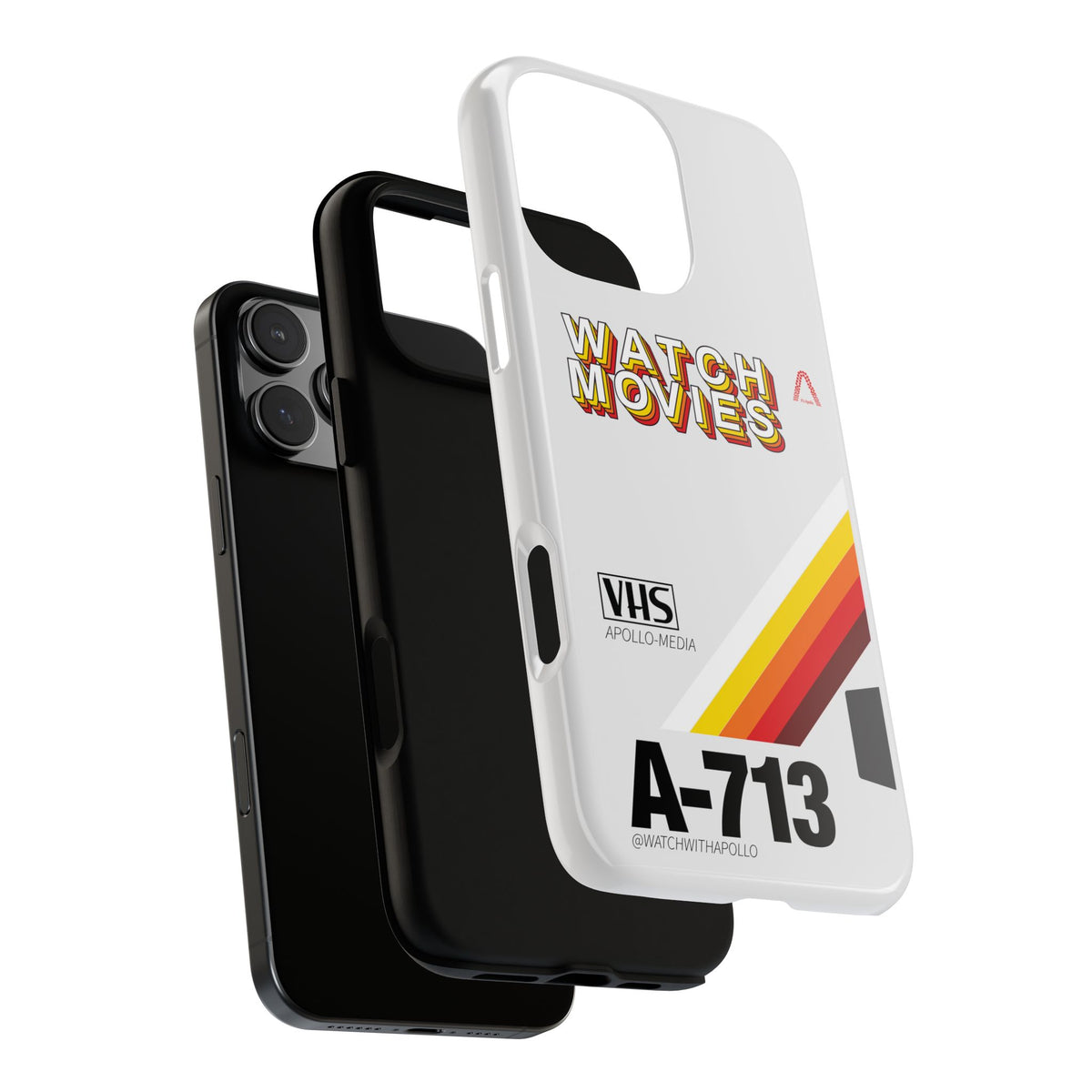 Watch Movies Retro Phone Case by Watch With Apollo, retro movie iPhone case, view 34