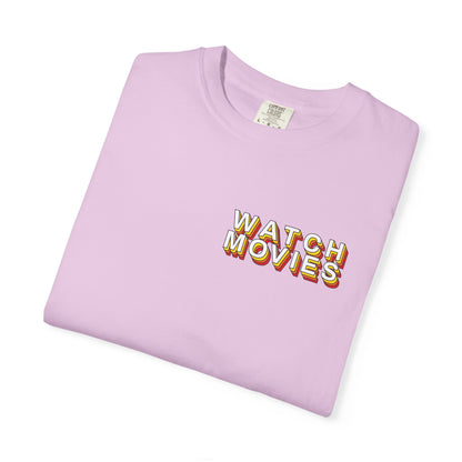 Watch Movies Retro Tee by Watch With Apollo, retro movie lover t-shirt, view 52