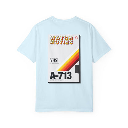 Watch Movies Retro Tee by Watch With Apollo, retro movie lover t-shirt, view 39