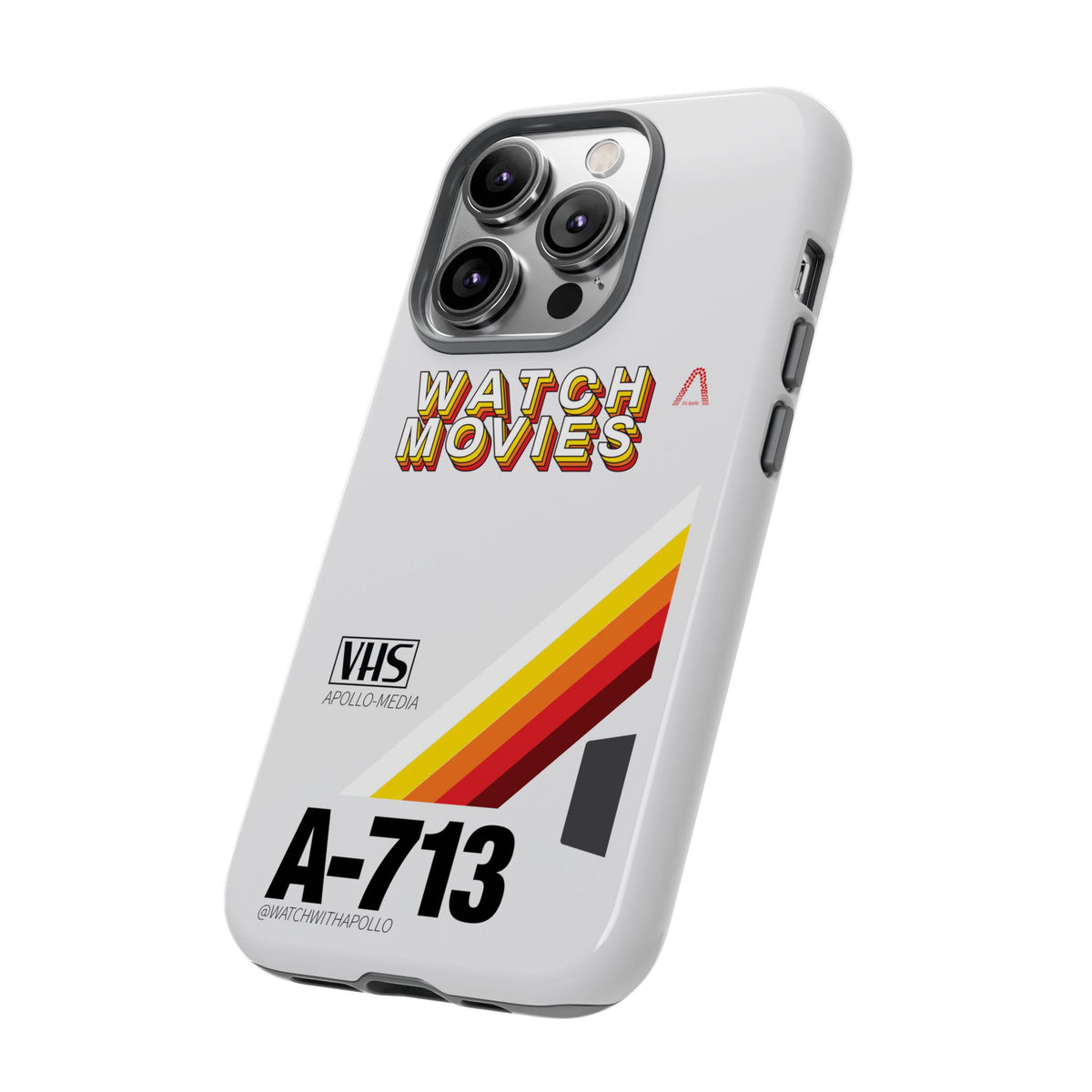 Watch Movies Retro Phone Case by Watch With Apollo, retro movie iPhone case, view 30