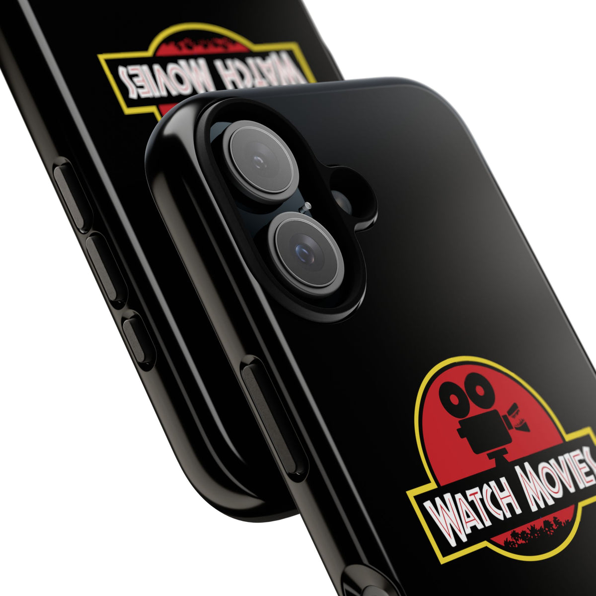 Find A Way To Watch Movies Phone Case by Watch With Apollo, dinosaur movie parody iPhone case, view 47