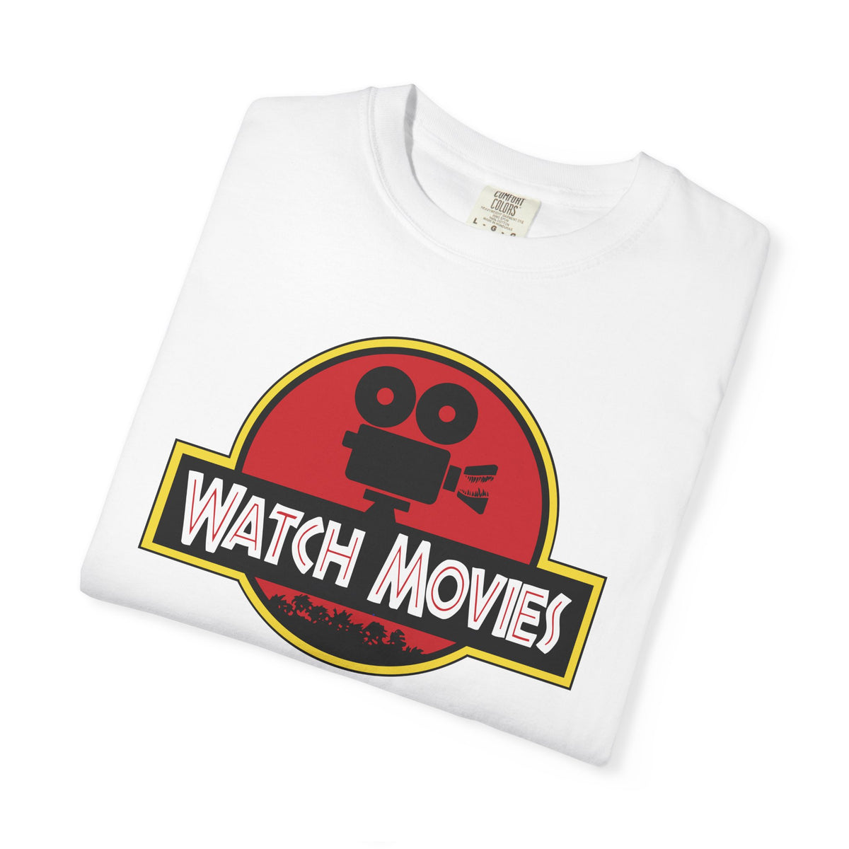 Find A Way To Watch Movies Tee by Watch With Apollo, Comfort Colors garment-dyed movie T-shirt, view 9