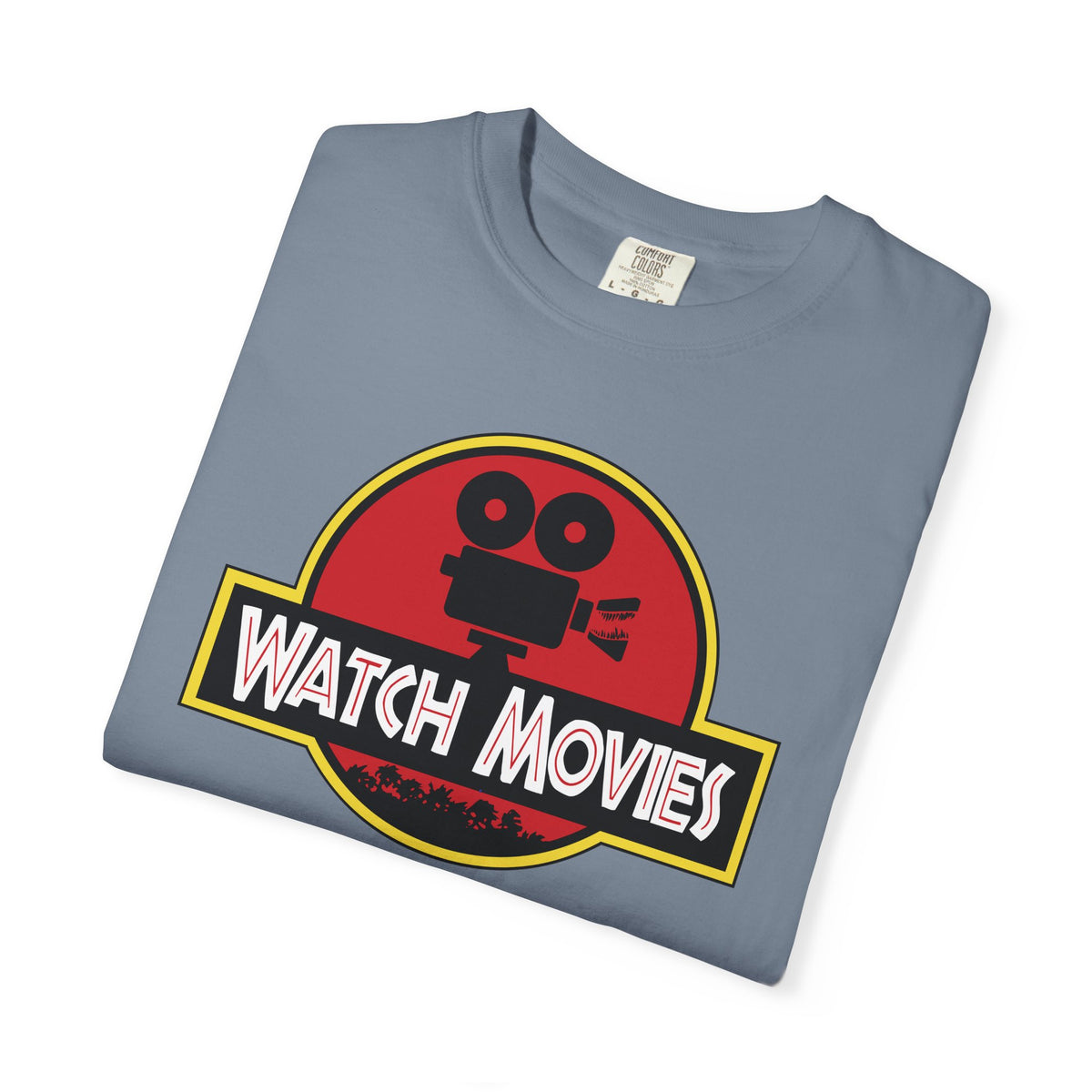 Find A Way To Watch Movies Tee by Watch With Apollo, Comfort Colors garment-dyed movie T-shirt, view 21