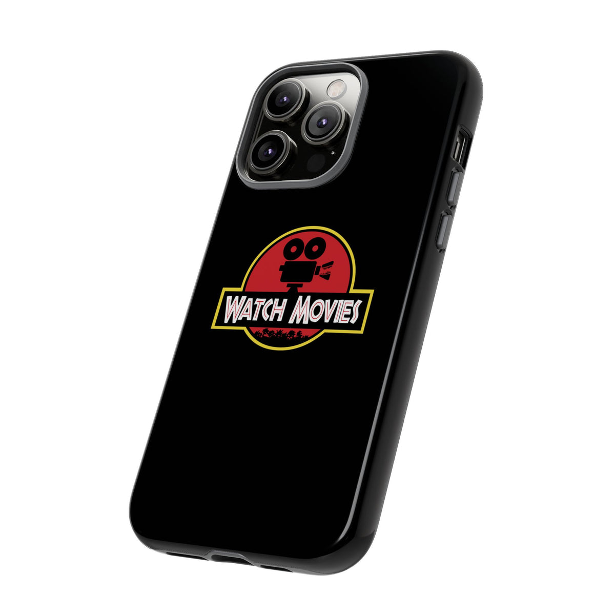 Find A Way To Watch Movies Phone Case by Watch With Apollo, dinosaur movie parody iPhone case, view 36