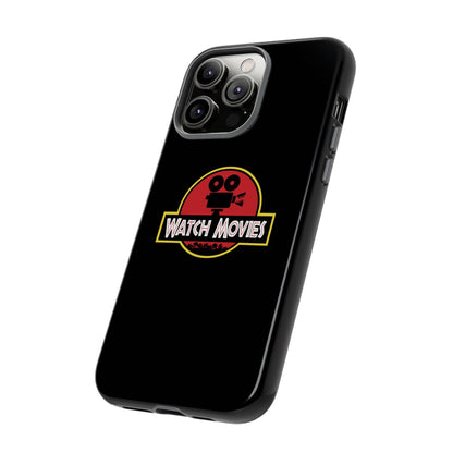 Find A Way To Watch Movies Phone Case by Watch With Apollo, dinosaur movie parody iPhone case, view 36