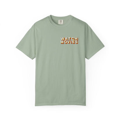 Watch Movies Retro Tee by Watch With Apollo, retro movie lover t-shirt, view 7
