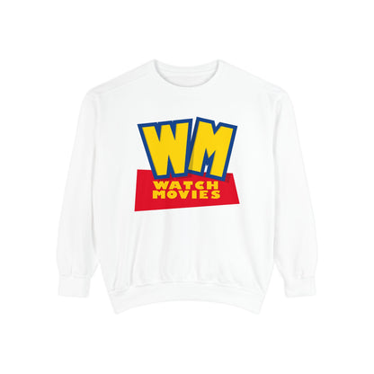 Watch Movies Toy Box Sweatshirt by Watch With Apollo, animated movie parody sweatshirt, view 2