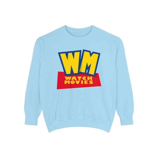 Watch Movies Toy Box Sweatshirt by Watch With Apollo, animated movie parody sweatshirt