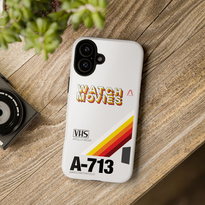 Watch Movies Retro Phone Case by Watch With Apollo, retro movie iPhone case, view 46