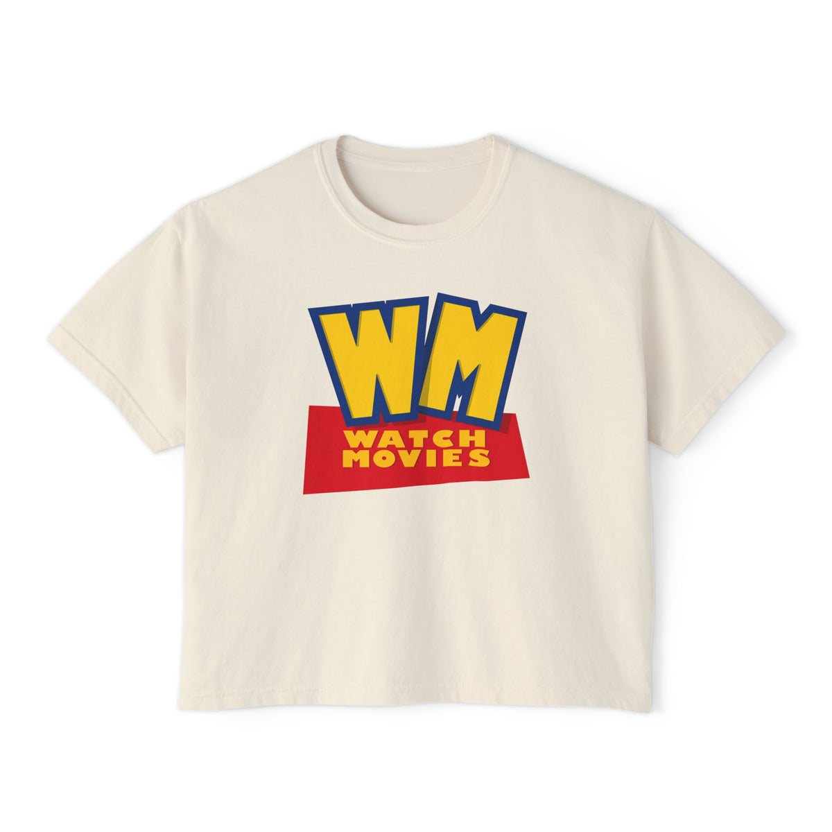 Watch Movies Toy Box Boxy Tee