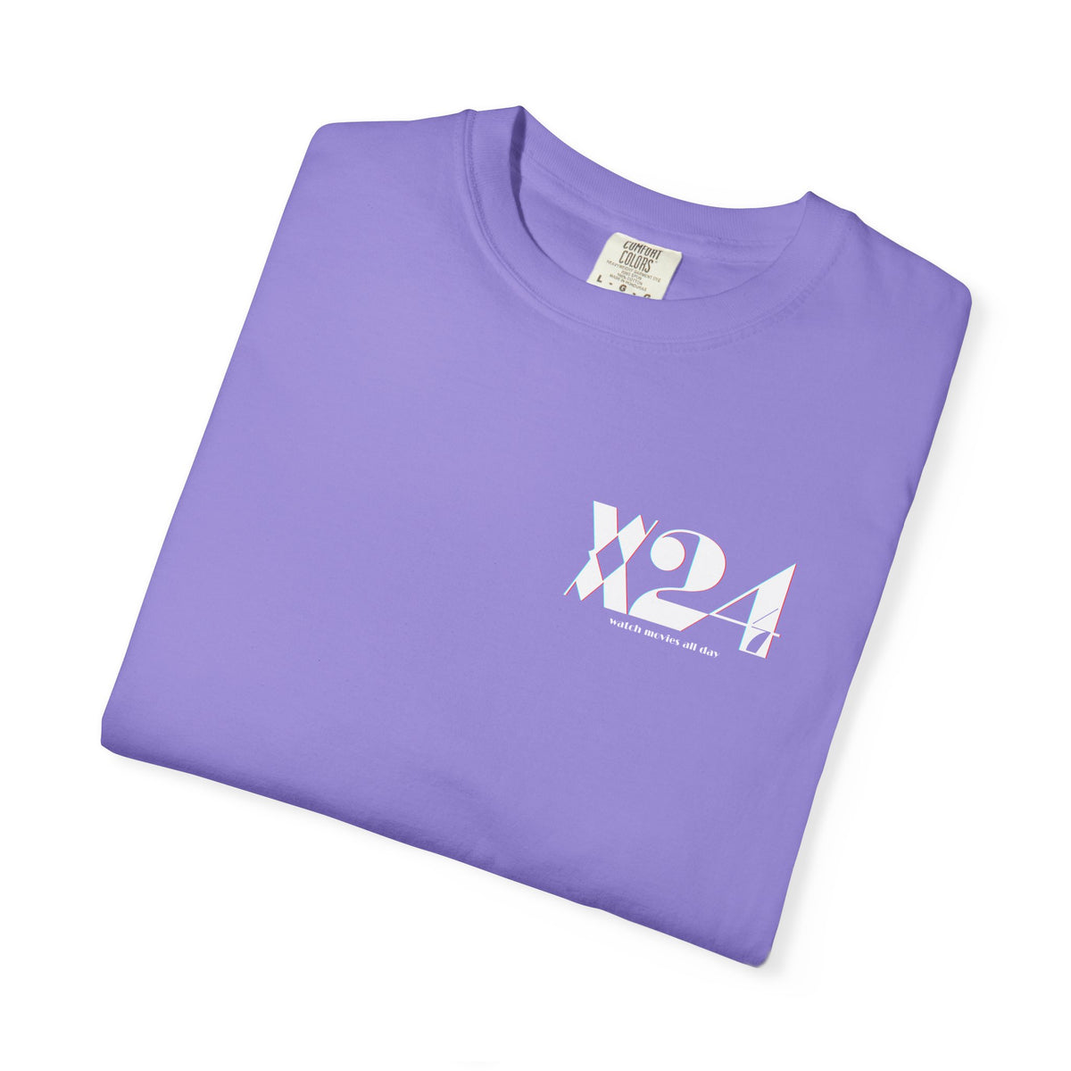Watch Movies All Day Tee by Watch With Apollo, Comfort Colors garment-dyed movie T-shirt, view 11