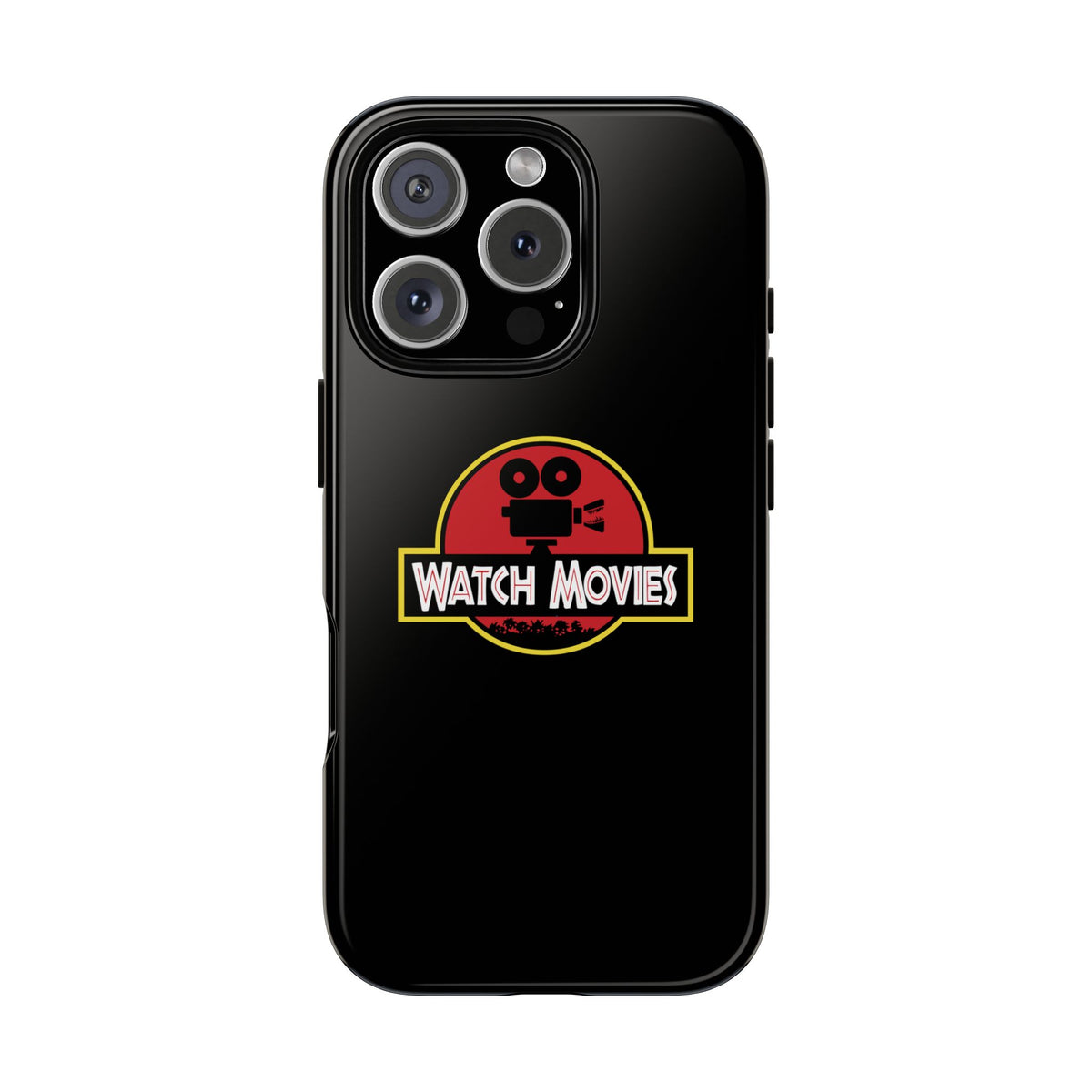 Find A Way To Watch Movies Phone Case by Watch With Apollo, dinosaur movie parody iPhone case, view 16