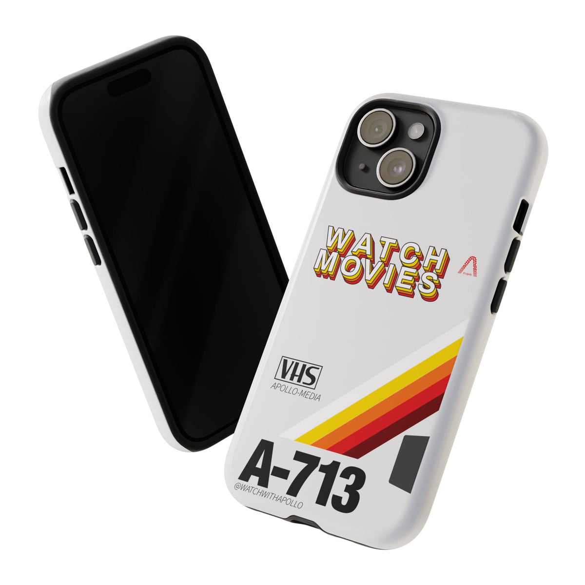 Watch Movies Retro Phone Case by Watch With Apollo, retro movie iPhone case, view 56