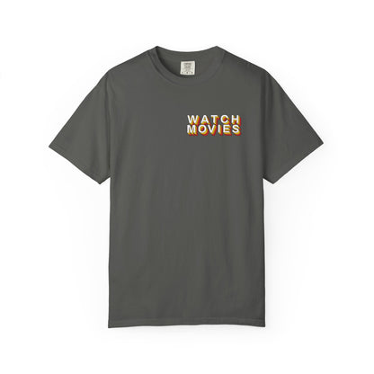 Watch Movies Retro Tee by Watch With Apollo, retro movie lover t-shirt, view 5