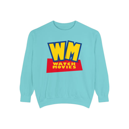 Watch Movies Toy Box Sweatshirt by Watch With Apollo, animated movie parody sweatshirt, view 4