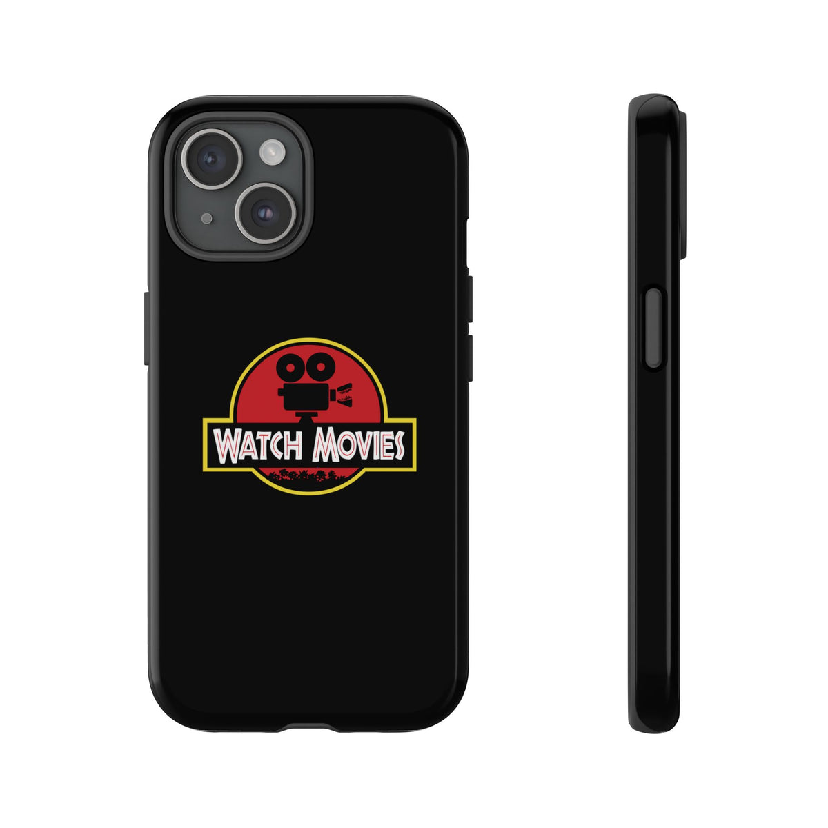 Find A Way To Watch Movies Phone Case by Watch With Apollo, dinosaur movie parody iPhone case, view 23