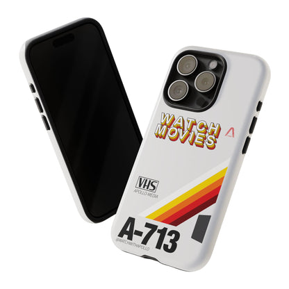 Watch Movies Retro Phone Case by Watch With Apollo, retro movie iPhone case, view 28
