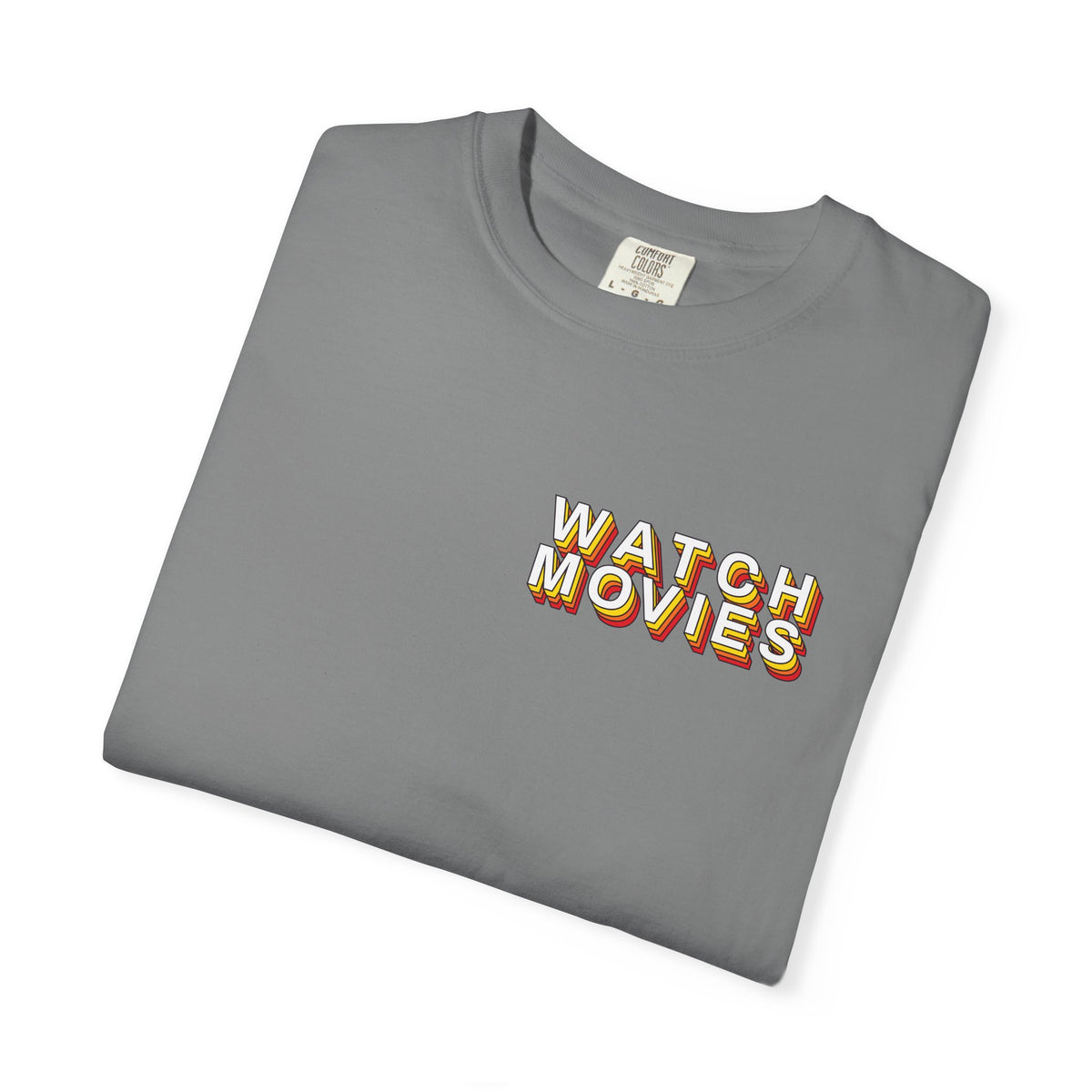 Watch Movies Retro Tee by Watch With Apollo, retro movie lover t-shirt, view 28