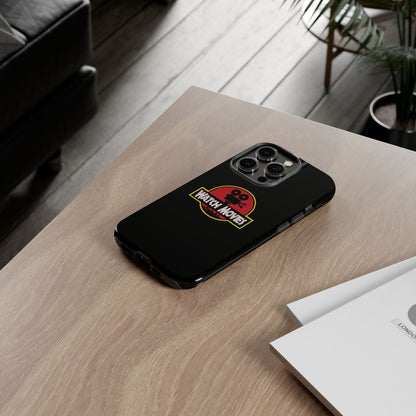 Find A Way To Watch Movies Phone Case by Watch With Apollo, dinosaur movie parody iPhone case, view 32