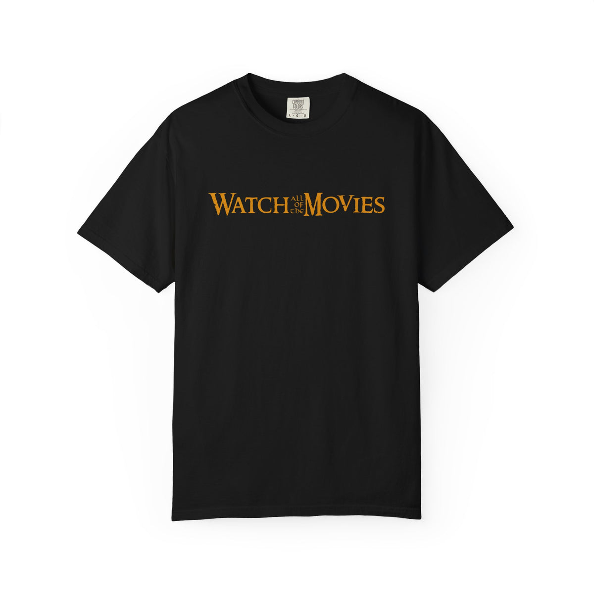 Watch Movies Middle Earth Tee by Watch With Apollo, Comfort Colors garment-dyed movie T-shirt, view 2