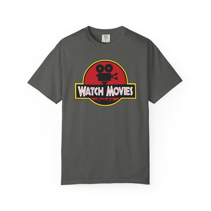 Find A Way To Watch Movies Tee by Watch With Apollo, Comfort Colors garment-dyed movie T-shirt, view 4