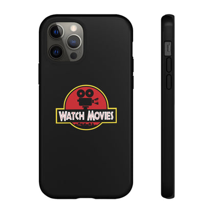 Find A Way To Watch Movies Phone Case by Watch With Apollo, dinosaur movie parody iPhone case, view 12