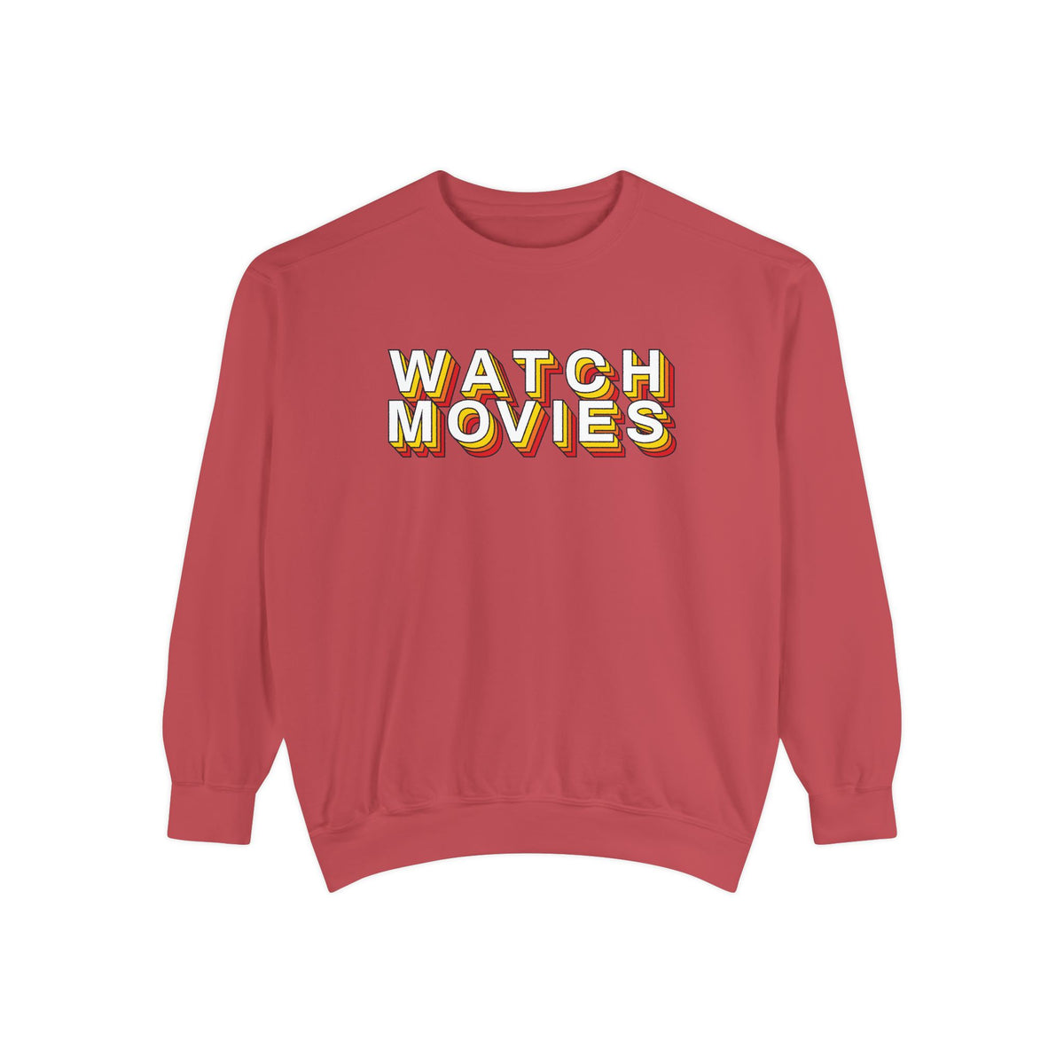 Watch Movies Retro Sweatshirt by Watch With Apollo, retro movie crewneck, view 13