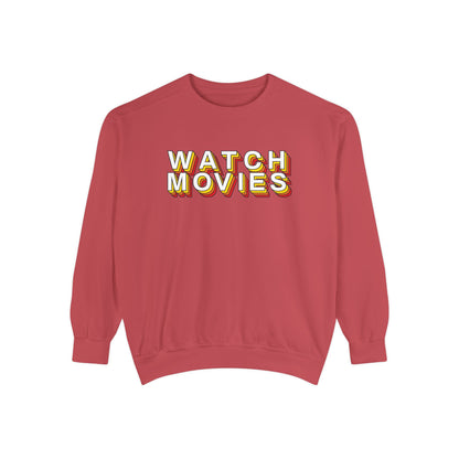 Watch Movies Retro Sweatshirt by Watch With Apollo, retro movie crewneck, view 13