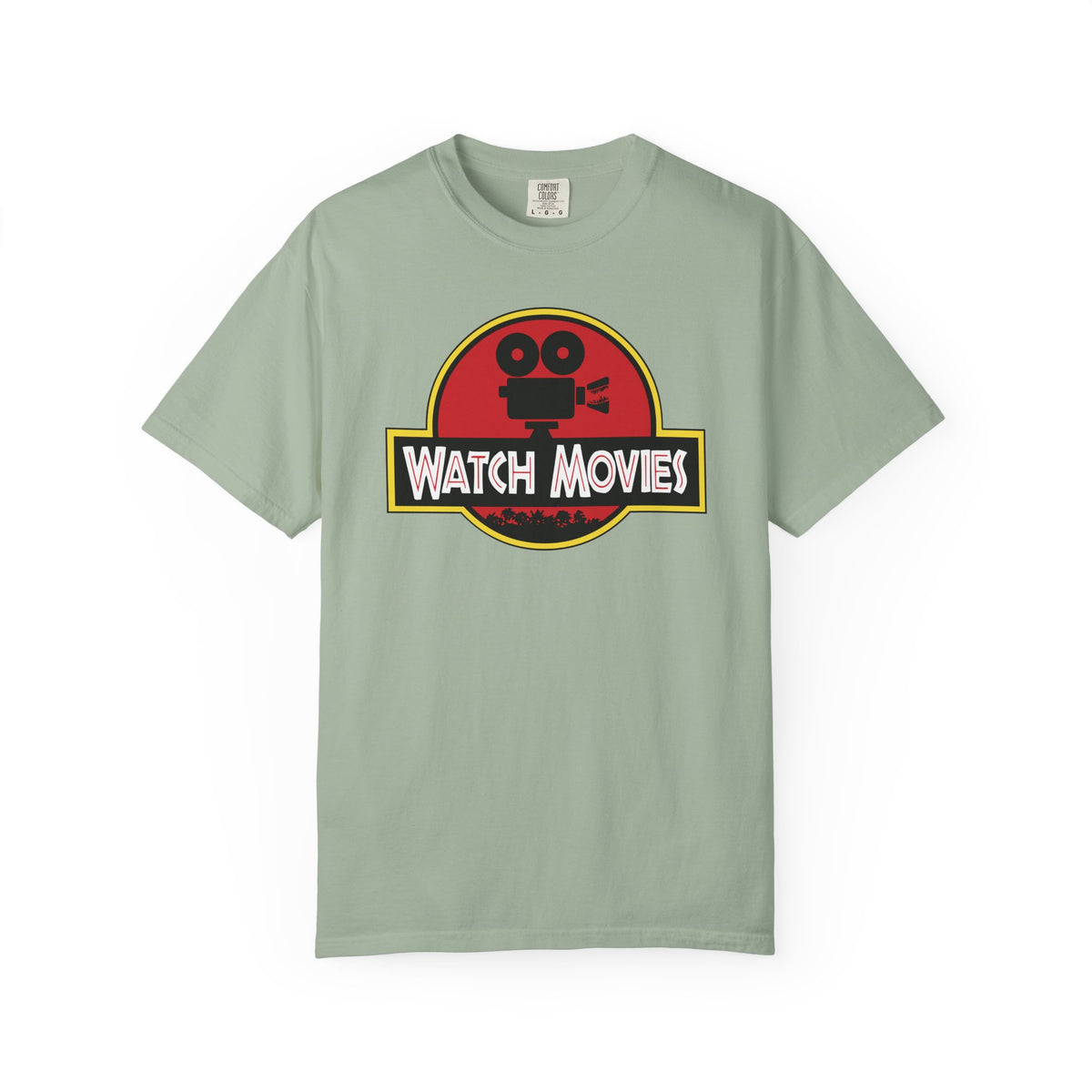 Find A Way To Watch Movies Tee by Watch With Apollo, Comfort Colors garment-dyed movie T-shirt, view 6