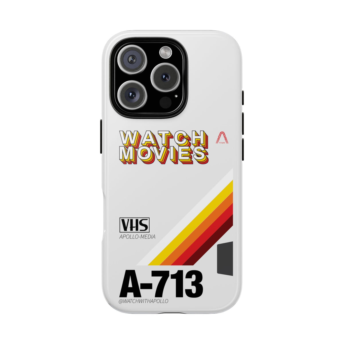 Watch Movies Retro Phone Case by Watch With Apollo, retro movie iPhone case, view 16