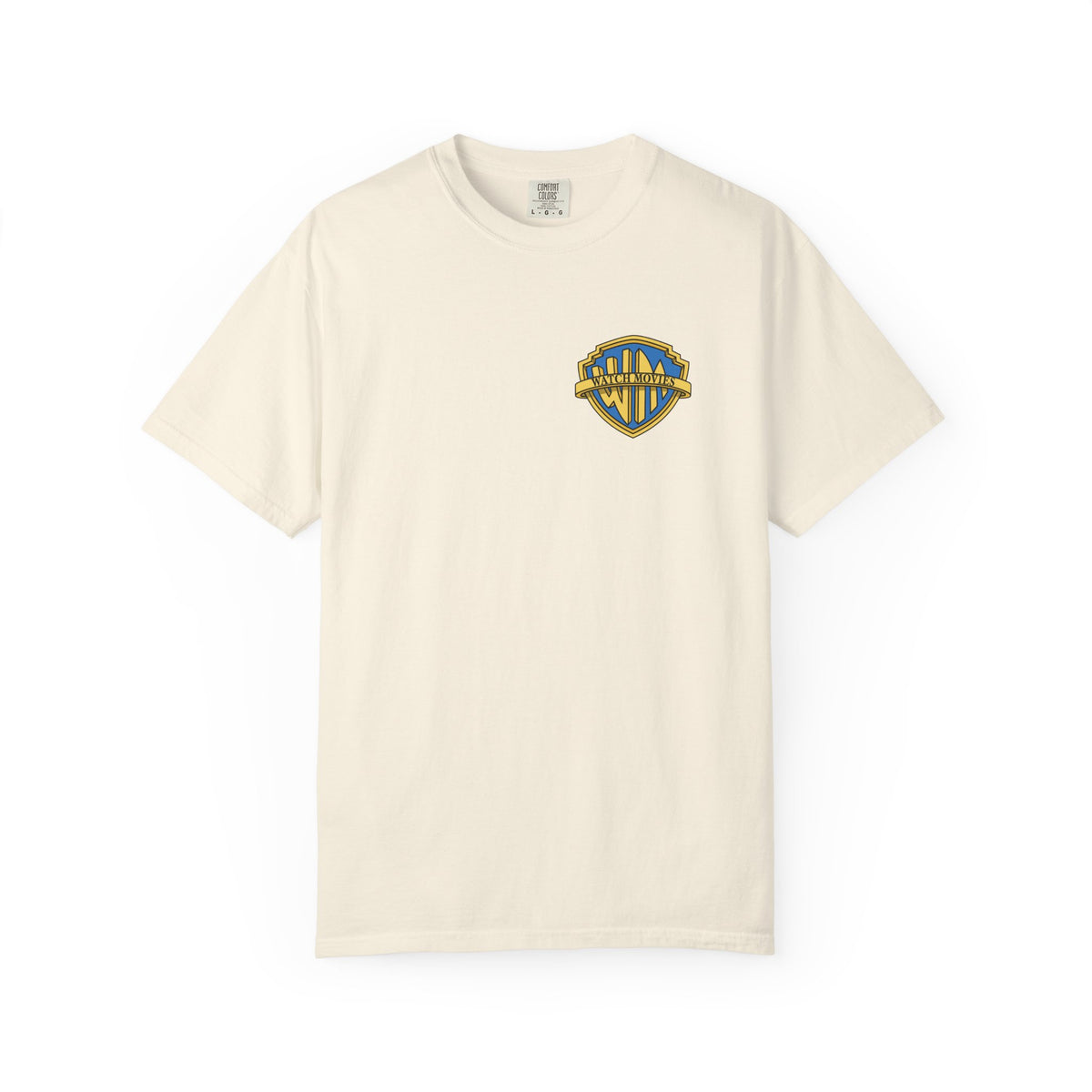 Watch Movies Brother Tee by Watch With Apollo, Comfort Colors garment-dyed movie T-shirt, view 2