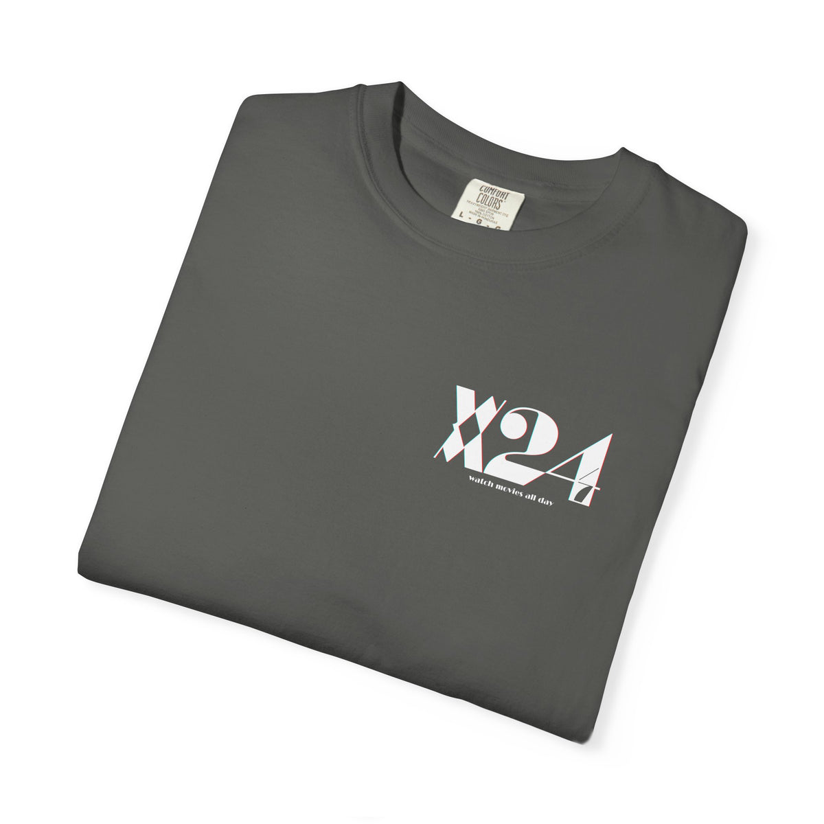 Watch Movies All Day Tee by Watch With Apollo, Comfort Colors garment-dyed movie T-shirt, view 7