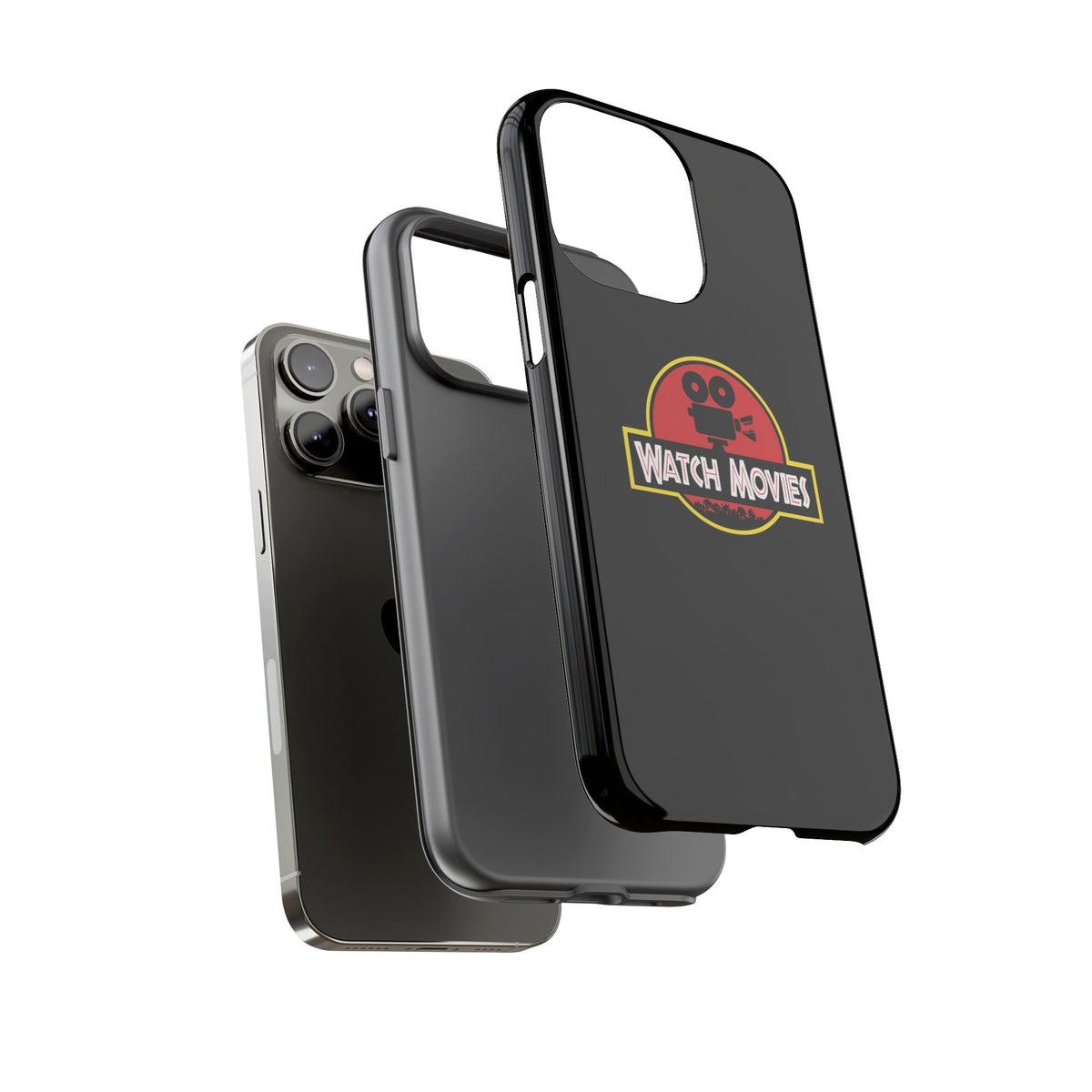 Find A Way To Watch Movies Phone Case by Watch With Apollo, dinosaur movie parody iPhone case, view 37