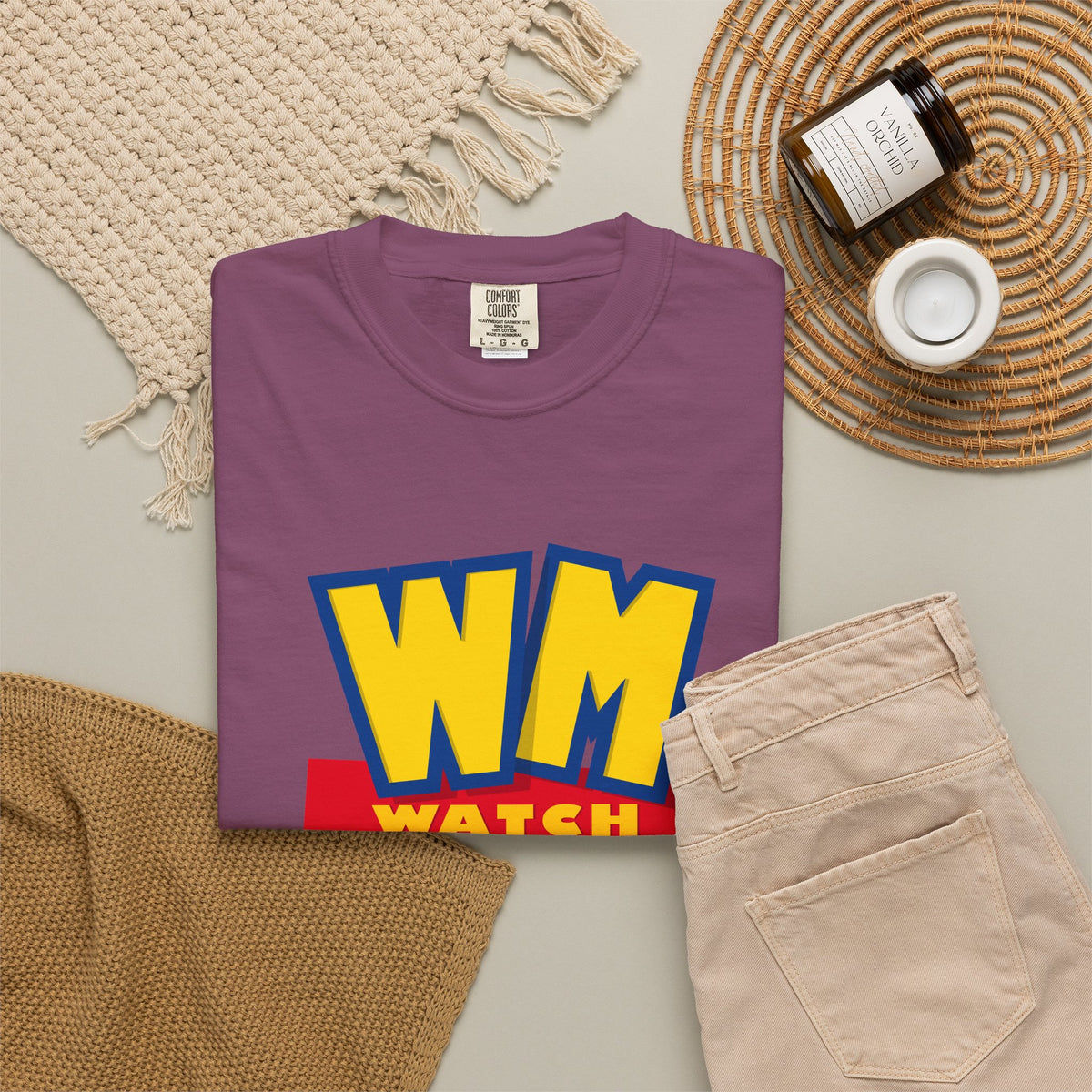 Watch Movies Andy Tee by Watch With Apollo, movie parody T-shirt, view 34