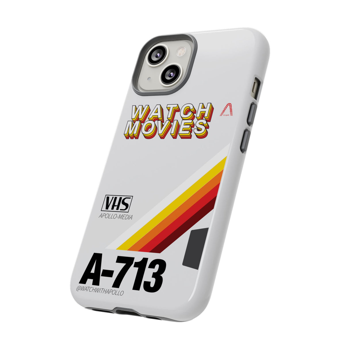 Watch Movies Retro Phone Case by Watch With Apollo, retro movie iPhone case, view 61